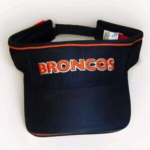 Denver Broncos Reebok Mens Adult Blue Visor Hat Cap One Size New Tags Nfl